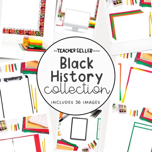 Black History Collection Mockup Images for Teacher Sellers