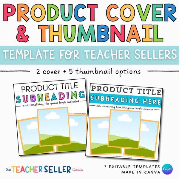 Classic Product Cover and Thumbnail Templates