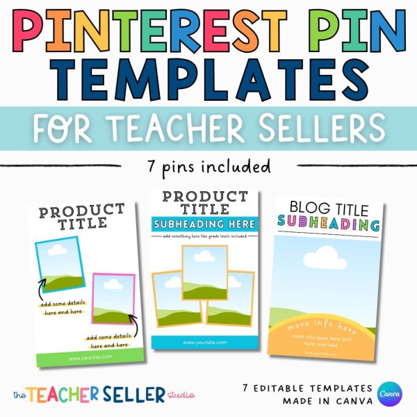 Classic Pinterest Pin Templates