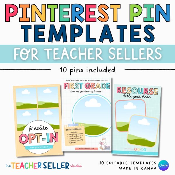 Golden Hour Pinterest Pin Templates
