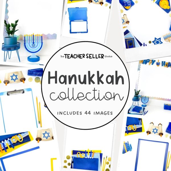 Hanukkah Collection Mockup Images for Teacher Sellers