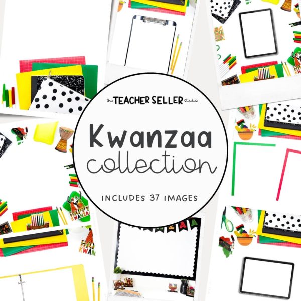 Kwanzaa Collection Mockup Images for Teacher Sellers