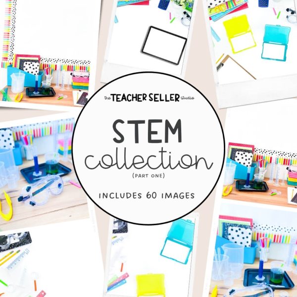 STEM Collection (Part 1) Mockup and Stock Images for Teacher Sellers