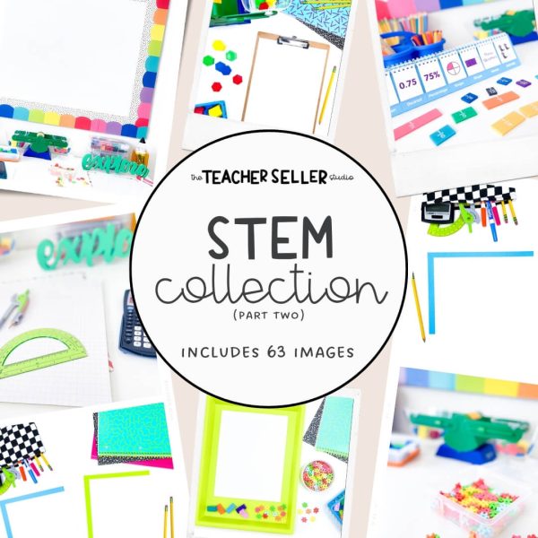 STEM Collection (Part 2) Mockup and Stock Images for Teacher Sellers