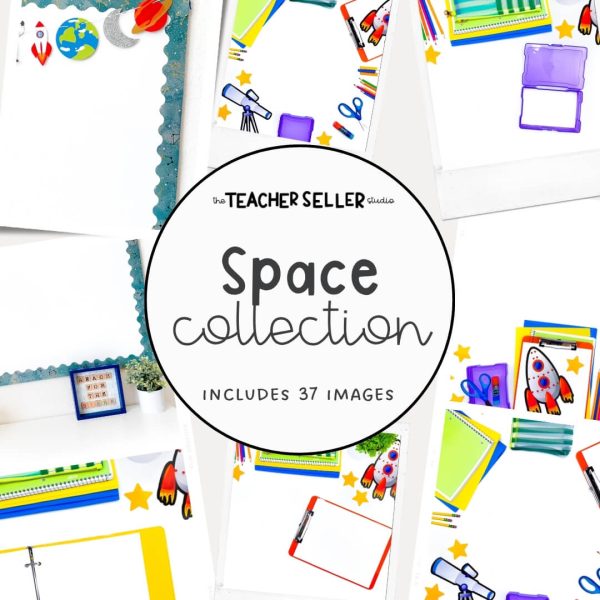 Space Collection Mockup Images for Teacher Sellers