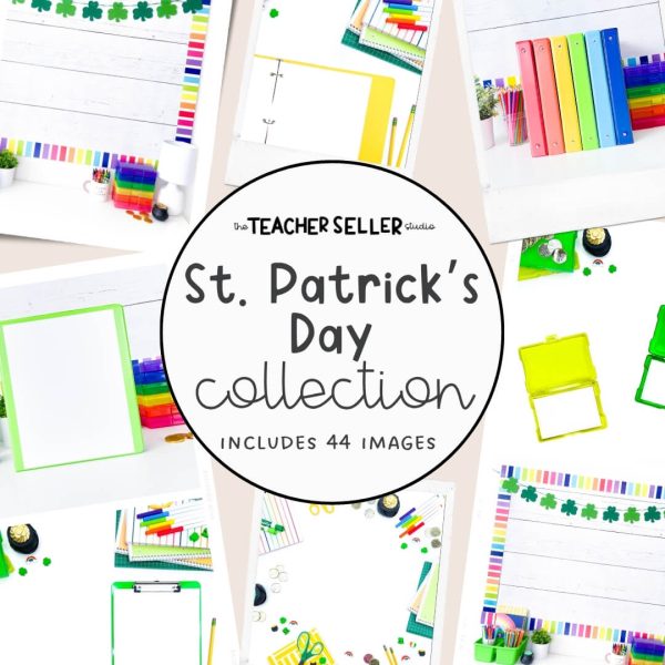 St. Patrick’s Day Collection Mockup and Stock Images for Teacher Sellers
