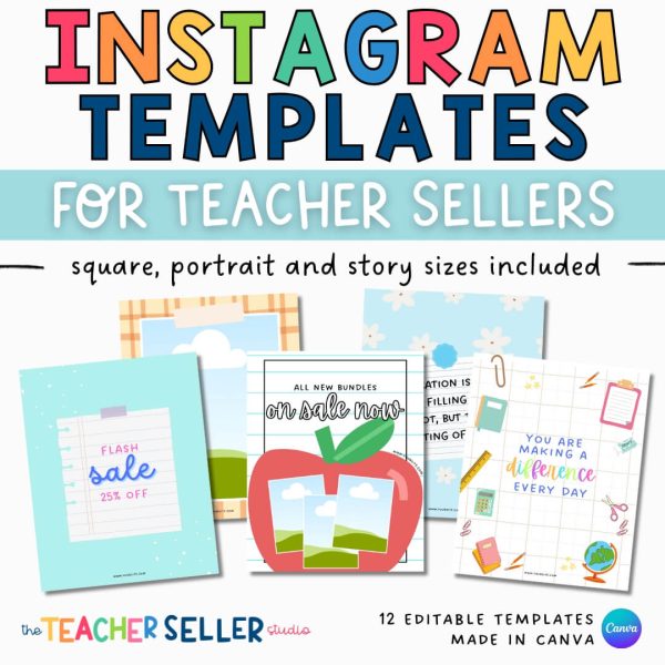 Teacher Cheer Instagram Templates